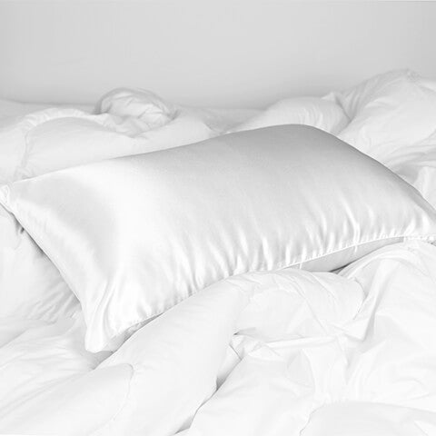 Satin Covered Firm Pillow